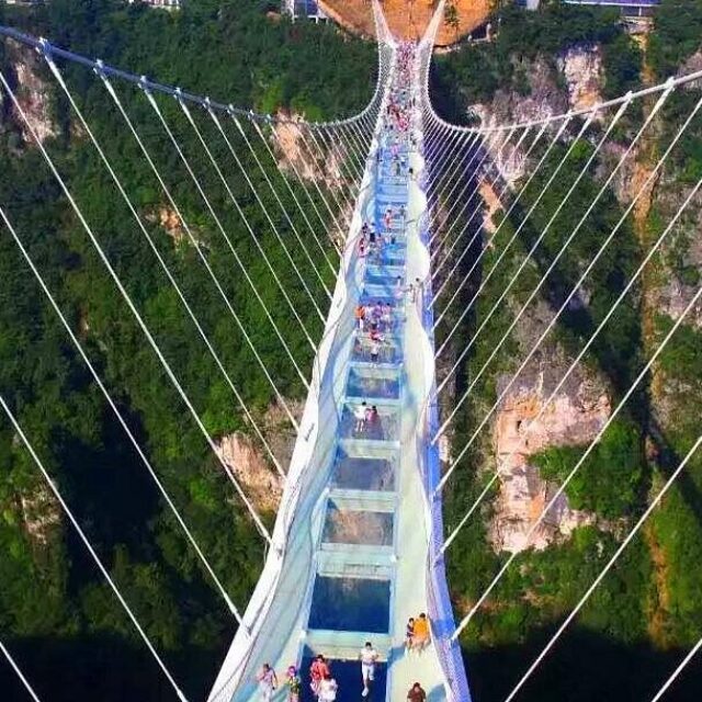 Zhangjiajie Grand Canyon and Glass Bridge Private Day Tour