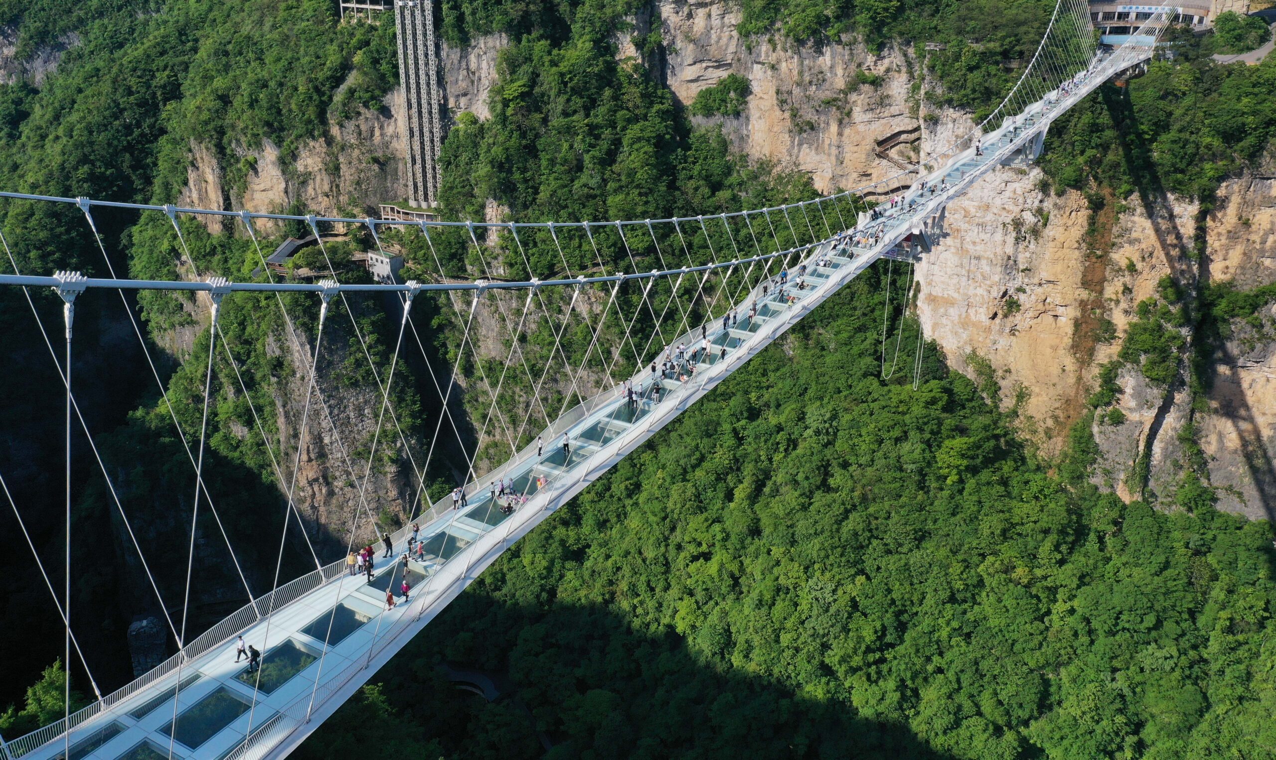 Zhangjiajie Grand Canyon and Glass Bridge